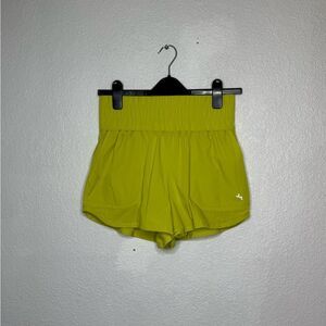 Woman’s JoyLab Lime Green Athletic Shorts Size Small